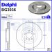 Delphi Bremsscheibe BG3036 Delphi Bremsscheibe BG3036