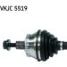 2 x SKF Antriebswelle VKJC 5519