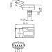 BOSCH Sensor, Ladedruck 0 281 002 573