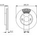 BOSCH Bremsscheibe 0 986 479 A12 BOSCH Bremsscheibe 0 986 479 A12
