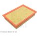 Blue Print Luftfilter ADV182258
