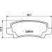 Hella Bremsbelagsatz, Scheibenbremse 8DB 355 010-841 Hella Bremsbelagsatz, Scheibenbremse 8DB 355 010-841