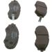 BOSCH Bremsbelagsatz, Scheibenbremse 0 986 494 173