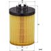 Mann-Filter 5 x MANN-FILTE Ölfilter HU 712/8 X