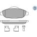 Meyle Bremsbelagsatz, Scheibenbremse MEYLE-PD: Advanced performance and design 025 246 6017/PD Meyle Bremsbelagsatz, Scheibenbremse MEYLE-PD: Advanced performance and design 025 246 6017/PD