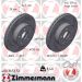 Zimmermann Bremsscheibe BLACK Z 400.3653.53 Zimmermann Bremsscheibe BLACK Z 400.3653.53
