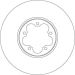 Bremsscheibe DF6921S Bremsscheibe DF6921S