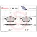 Brembo Bremsbelagsatz, Scheibenbremse PRIME LINE P 23 163 Brembo Bremsbelagsatz, Scheibenbremse PRIME LINE P 23 163