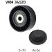 SKF Umlenk-/Führungsrolle, Keilrippenriemen VKM 34120