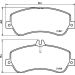 Hella Bremsbelagsatz, Scheibenbremse 8DB 355 014-221