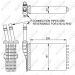 NRF Wärmetauscher, Innenraumheizung EASY FIT 54245
