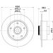 Bremsscheibe 8DD 355 123-311