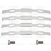 Valeo Bremsbelagsatz, Scheibenbremse OPTIPACK 882246