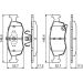 BOSCH Bremsbelagsatz, Scheibenbremse 0 986 494 687 BOSCH Bremsbelagsatz, Scheibenbremse 0 986 494 687