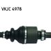 SKF Antriebswelle VKJC 4978