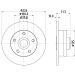 Bremsscheibe 8DD 355 113-411 Bremsscheibe 8DD 355 113-411