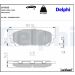 Delphi Bremsbelagsatz, Scheibenbremse LP1822 Delphi Bremsbelagsatz, Scheibenbremse LP1822