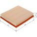 BOSCH F 026 400 581 Luftfilter