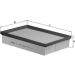 Knecht Luftfilter LX 1570