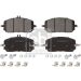 febi bilstein Bremsbelagsatz, Scheibenbremse 196401