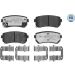 Meyle Bremsbelagsatz, Scheibenbremse MEYLE-PD: Advanced performance and design 025 243 2015/PD