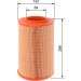 BOSCH 1 457 433 790 Luftfilter BOSCH 1 457 433 790 Luftfilter