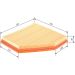BOSCH F 026 400 270 Luftfilter BOSCH F 026 400 270 Luftfilter