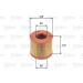 Valeo Luftfilter 585725