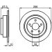 BOSCH Bremsscheibe 0 986 478 799