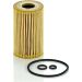 MANN-FILTER HU 7008 z Ölfilter mit Dichtung, Filtereinsatz