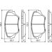 BOSCH Bremsbelagsatz, Scheibenbremse 0 986 424 719 BOSCH Bremsbelagsatz, Scheibenbremse 0 986 424 719