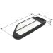 BOSCH F 026 400 349 Luftfilter BOSCH F 026 400 349 Luftfilter
