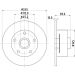 Hella Pagid Bremsscheibe PRO 8DD 355 120-151 Hella Pagid Bremsscheibe PRO 8DD 355 120-151