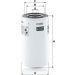 Filter, Arbeitshydraulik W 935/2