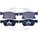 Hella Bremsbelagsatz, Scheibenbremse 8DB 355 024-771 Hella Bremsbelagsatz, Scheibenbremse 8DB 355 024-771