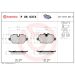 Brembo Bremsbelagsatz, Scheibenbremse XTRA LINE P 06 037X Brembo Bremsbelagsatz, Scheibenbremse XTRA LINE P 06 037X