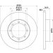 Bremsscheibe 8DD 355 117-281 Bremsscheibe 8DD 355 117-281