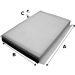 Filter, Innenraumluft 715601 Filter, Innenraumluft 715601