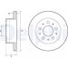 Delphi Bremsscheibe BG4796C