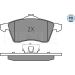 Meyle Bremsbelagsatz, Scheibenbremse MEYLE-PD: Advanced performance and design 025 218 8319/PD