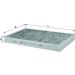 Filter, Innenraumluft LAK 46 Filter, Innenraumluft LAK 46