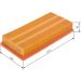 BOSCH 1 457 429 957 Luftfilter