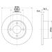 Bremsscheibe 8DD 355 102-841 Bremsscheibe 8DD 355 102-841