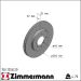 Zimmermann Bremsscheibe Coat Z 150.1258.20 Zimmermann Bremsscheibe Coat Z 150.1258.20
