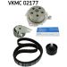 SKF Wasserpumpe + Zahnriemensatz VKMC 02177