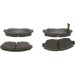 BOSCH Bremsbelagsatz, Scheibenbremse 0 986 461 124 BOSCH Bremsbelagsatz, Scheibenbremse 0 986 461 124