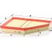 MANN-FILTER C 3090 Luftfilter MANN-FILTER C 3090 Luftfilter