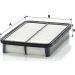 MANN-FILTER C 2731/1 Luftfilter MANN-FILTER C 2731/1 Luftfilter