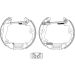 Bremsbackensatz 8DB 355 004-491 Bremsbackensatz 8DB 355 004-491