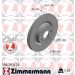 Zimmermann Bremsscheibe Coat Z 590.2831.20 Zimmermann Bremsscheibe Coat Z 590.2831.20